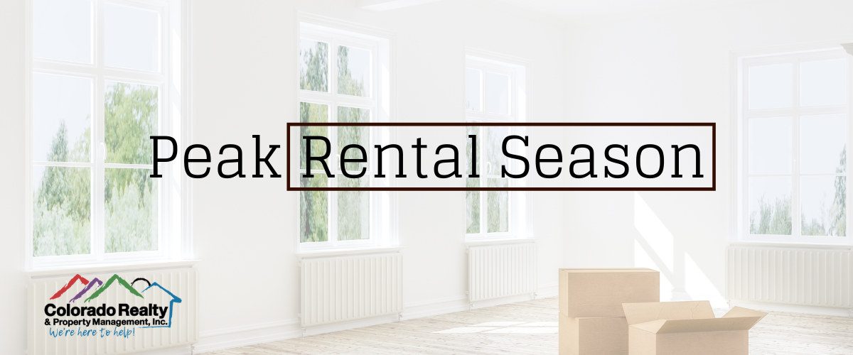 “Peak Rental Season” in the Rental Housing Market