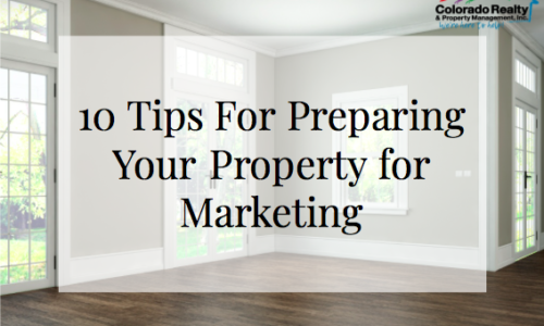 10 Tips for Preparing Your Investment Property for Marketing