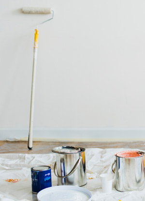 painting a rental home