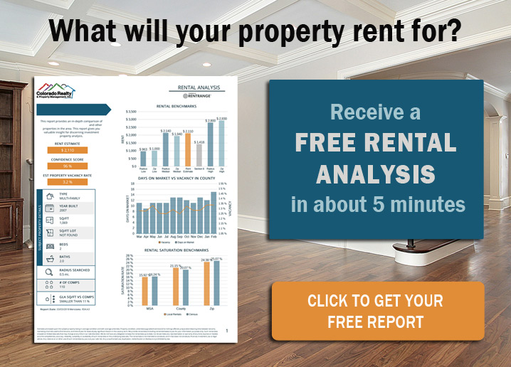 What will your property rent for - click for free rental analysis