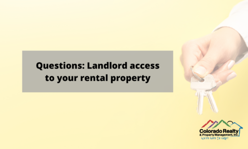 Information for tenants and residents
