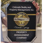 2025 Best of Property Managment Companies in Denver award by Business Rate