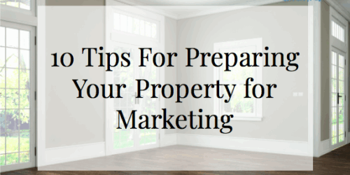 10 Tips for Preparing Your Investment Property for Marketing