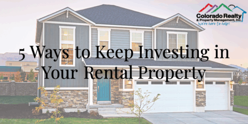 5 Ways to keep investing in your property